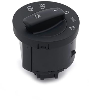 Kompatibel Mit Vw Für Caddy 2004–2015 Für Eos 2006–2015 Für Golf 2003–2015 Auto-Scheinwerfer-Nebelscheinwerfer-Lampen-Steuerschalter Scheinwerferschalter 1K0941431Q scheinwerferschalter lichtsensor