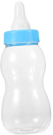YARNOW Transparentes Babyflasche Lustige Spardose Blau Als Geldtopf Für Perfektes Für Schreibtisch