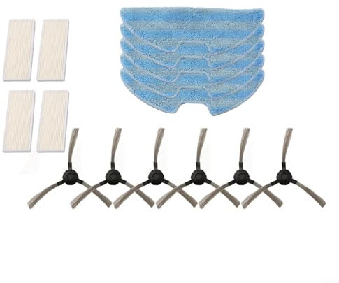 Robot Aspirapolvere Parti Spazzola Laterale, Filtro & Mop Panno per Blaupunkt Per Bluebot Per XPOWER+ Modelli