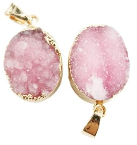 Anhänger Quarz Kristall zarte Halskette Geschenkschmuck Schmuck