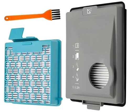 Ersatzfilter-Set für Miele Boost CX1/Blizzard CX1 3 Stück, inkl. Kohle-, HEPA- und Feinstaubfilter, kompatibel mit Miele Hygiene AirClean-Filter 11639240 für verbesserte Staubsaugung