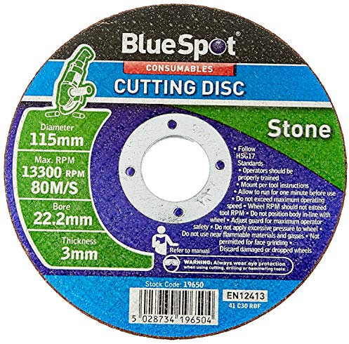 Blue Spot 4 1/2 Stone Cutting Disc