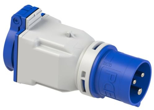 PCE 444832 9433100 CEE-CARA Adaptor 16A 3-Pin 230V 1 Piece