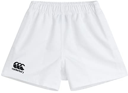Canterbury Kid's Professional Polyester Shorts | Rugby Short | Internal Drawstring & Pockets | Gym/Training Short