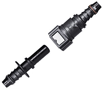 Zreal - Connettore tubo carburante a sgancio rapido per auto