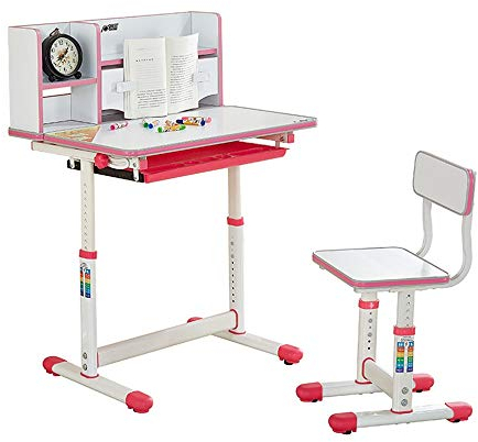 ChengBeautiful Kindertisch Set 3 Jahre Alt, Um Jugendliche Können Tische Und Stühle Kippen for Kinder, Das Kind Tisch Und Stühle Set Lernen Activity Table Set (Farbe : Blau)