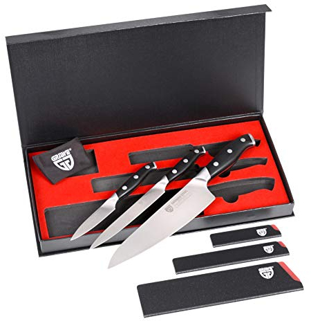 GRÄWE 3-tlg Messerset, Spezialstahl