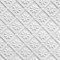 Anaglypta Papier peint 3D, motif floral, recouvrable, en vinyle, blanc