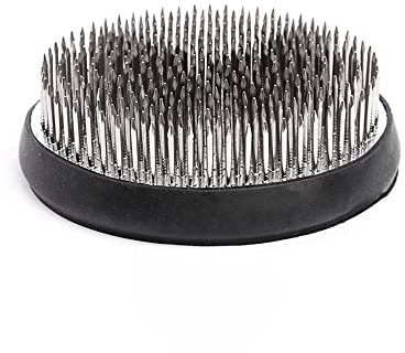 Blumen Frosch Edelstahl Runder Halterung Blumensteckiggel (8cm (1 Stücke))