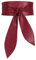 FEOYA Wickelgürtel Damen Party Kleidgürtel Hochzeit Obi Breiter Gürtel für Kleid Damen Schärpe Gürtel Kunstleder Leder Brautgürtel Bindegürtel Taillengürtel Elegante Wickel zum Schnüren Dankelrot S-M