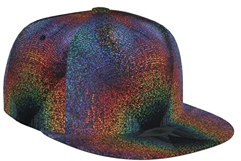Holographic Dreams Modische Baseballkappe mit Flacher Krempe, geeignet für Vier Jahreszeiten, tägliche Ausflüge, Outdoor-Sportarten
