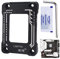 ereqeip LGA1700 Socket CPU Frame - Fibbia di fissaggio LGA 1700 Kit - LGA1700 Heavy Duty Fissaggio Fibbia Contatto Telaio di Ricambio per Accessori CPU