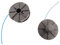 SECURA 1x Fadenspule (2er Set) Durchmesser 1,5 mm kompatibel mit Gardena Turbotrimmer ComfortCut 450/25 Freischneider