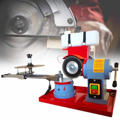 SACLMD Machine Rotary Angle Mill Sharpener,Round Circular Saw Blade Grinder Machine,Electric Circular Saw Blade Sharpener,for Carbide Tipped Saw Blade,110V