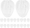 Caoruiy 20 Pack Paint Strainer Bag, 5 Gallon Paint Strainer with Elastic Top Opening White Fine Mesh Filters Bag for Paint Gardening