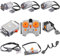 Kit moteur 9 en 1 Technic Motorisé Compatible avec Lego : boîtier de batterie, télécommande technique, moteur électrique, pièces de moteur, batterie de train, télécommande (9 ensembles)