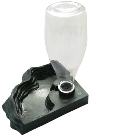 Schildkröten Wasserschale - Wasserspender Für Reptilien, Schildkrötentränke, Futterspender, Reptilien, Trinkbrunnen, Für Schildkröten, Bartagamen, Eidechsen, Geckos