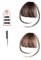 Pony Extension Clip, Pony Haarteil, Haar Pony Clip, 2CPS mit 1 Kamm und 26 Haarnadeln Französischer Pony Pony Haarteil Echthaar Pony Echthaar Clip Clip in Bangs Natürlicher Pony