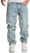REPUBLIX Herren Loose-Fit 90s Denim Jeans Hose Straight Baggy R7025 Hellblau W36/L30