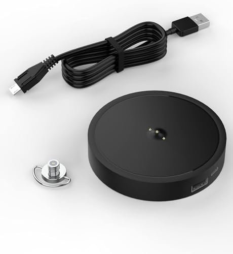 FGIEU Station de charge compatible avec enceinte portable étanche Ultimate Ears Boom 3, Megaboom 3, Blast et MEGABLAST (noir)