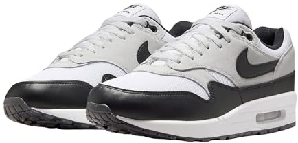 NIKE FZ5808-102 Air Max 1 Essential Men White/Black-Pure Platinum UK 6.5