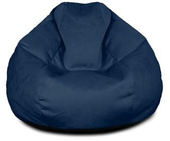 Extra Large Velvet Pre Filled Adult Bean Bag Chair - 102(W)x102(D)x92(H) Lightweight Comfortable Lounger for All Ages - Breathable Recliner Beanbag Seat for Living Room, Gaming, Bedroom (Peacock)