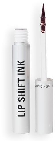 Revolution Lip Shift Ink Peel Off Lip Liner Stain, Long-Lasting, Matte Finish, Vegan & Cruelty-Free, Espress-oh, 1.8ml