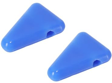 2Pcs Tuning Fork Holder Silicone Tuning Fork Triangle Base Support for Secure Comfortable Use