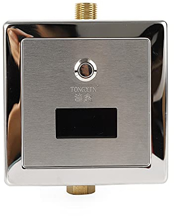 Automatischer Sensor Urinalspüler Automatische Induktion WC-Urinal-Spülventile Automatik Sensor Urinal Druckspüler Wandmontage Infrarot Armatur Urinalbecken Spülventil Urinalspüler für Toiletten