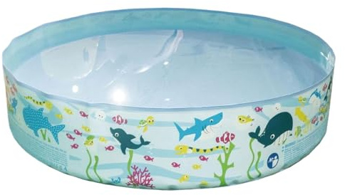 Piccola Piscina Per Bambini Vasca Rigida Per Bambini Con Design Animali | Design con Animali, Giochi Acquatici da Esterno per Giardino, Cortile, Casa delle Bambole e Patio