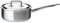 Spring 0415510618 Brigade Premium Stielkasserolle nieder mit Deckel, Edelstahl, silber, 14,2 x 30,6 x 37 cm