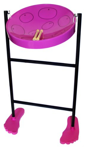 Jumbie Jam JJ1058-PU Steel Pan Kit - Beginner Steel Drum - Purple