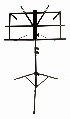 Cherrystone 4260180888348 Stabiler Notenständer/zusammenklappbar schwarz