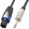Power Dynamics PD-Connex CX27-10 Cable de altavoz 2P NL2-macho a jack 6.3MM 10mtrs