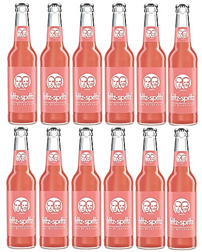 12 Flaschen a 0,33l Fritz Spritz Bio Rhabarbersaftschorle aus Direktsaft 0,80€ Pfand