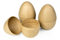 3Stk. Pappmaché Eier teilbar 13cm hoch ø8,8cm Decopatch Serviettentechnik Ostern
