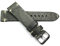 RIOS 1931 Herren 22mm Leder Deutsch Uhrenarmband Vintage Pilot grau
