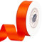 VATIN 25mm Double Faced Polyester Satin Ribbon Autumn Orange - 23 Metre/Spool, Perfect for Wedding, Wreath, Baby Shower,Packing and Other Projects