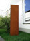 Zen Man Edelrost Garten Sichtschutz aus Metall Rost Gartenzaun (Gartendeko edelrost) Sichtschutzwand 031506-4 H180*50cm