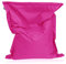 Sitzsack Beanbag rechteckige Bodenkissen 200x140cm 32 Farben Indoor Outdoor Sitzsäcke mit Füllung Riesensitzsack Kindergarten Sitzkissen Schule Bean Bag ca.480L(Pink)