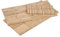 EICHE Bastelklötzchen 160 Stück zum Basteln original vom Klötzchenmann 8 x 22 x 160 mm Holzbausteine Bastelholz ideal für alle DIY Projekte