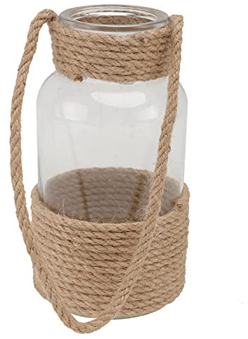 Cabilock 1 Pc Vase en Verre Ancien Pot De Fleur en Verre Jardinière Suspendue en Verre Bacs à Plantes en Verre Vase De Composition Vase à Fleurs Créatif Terrarium Frais Un Verre