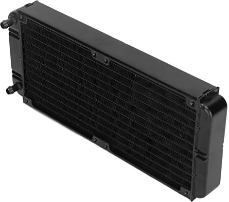 Aluminium-Heizkörper, G 1/4 Schraubengewinde Aluminium-Wärmetauscher für wassergekühlte Computer-CPU für Klimaanlagen-Verdampfer