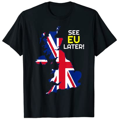 Bestes und lustiges britisches Geschenk zum Brexit der Unabhängigkeit T-Shirt