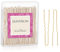 JASVERLIN U-förmige Haare Bobby Pins Blond für Brötchen Maker Haarnadeln Updos lange große lockige gewellt Hairstyling Clips für Frauen Mädchen Ballett Hochzeit 2,4 Zoll 100 Stück