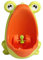 Kinder Urinal Frosch Cartoon Design Junge Toilette Töpfchen Urinal Wand Urinal 1Stk Hängeschaukel Baby Türrahmen (Yellow, One Size)