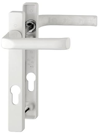 HOPPE London UPVC Lever Door Furniture 113P/366M - 92mm Centres White