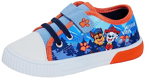 PAW PATROL Jungen Leuchtende Canvas-Sneaker mit Lichtern Chase Marshall Canvas-Pumps Sommerschuhe