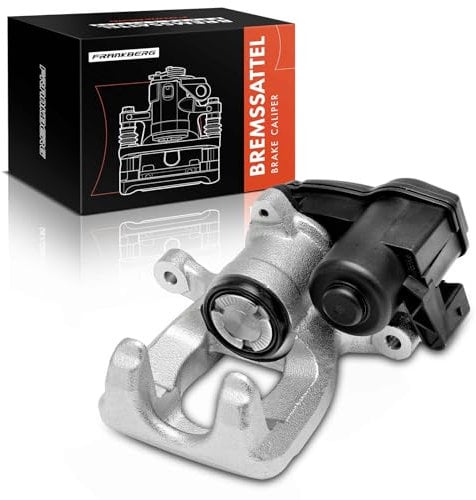 Frankberg Pinza Freno Pinza del Freno Posteriore Sinistra Compatibile con Qashqai II SUV J11 J11 1.2L-1.8L 2013-2023 Kadjar HA HL 1.2L-1.8L 2015-2023 Replace# 440119106R