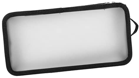 PRETYZOOM Aufbewahrungskiste durchsichtige Kosmetiktasche Kulturbeutel klar Reisezubehör Schminktasche für die Handtasche Kosmetiktasche für den täglichen Gebrauch draussen